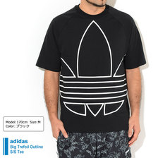 adidas Big Trefoil Outline S/S Tee Originals GE6229/GE6230/GE6231画像