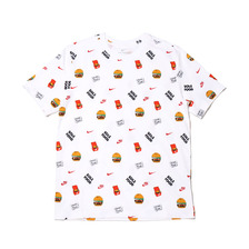 NIKE AS M NSW SS TEE FOOD AOP #1 WHITE DC9183-100画像