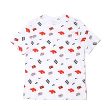 NIKE AS M NSW SS TEE FOOD AOP #4 WHITE DC9186-100画像