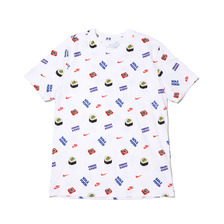 NIKE AS M NSW SS TEE FOOD AOP #3 WHITE DC9185-100画像