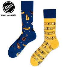 Many Mornings Regular Socks MUSIC NOTES画像