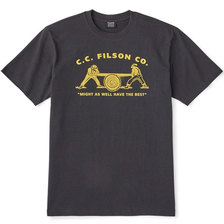 FILSON OUTFITTER GRAPHIC T-SHIRT BLACK 54334画像