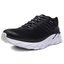 HOKA ONE ONE CLIFTON 6 BLK/WHT 1102872BWHT画像