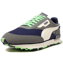 PUMA FUTURE RIDER DYSTOPIA ULTRA GRAY-PEACOAT 374037-01画像