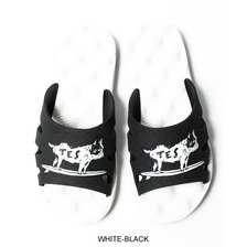 The Endless Summer TES BUHI WAVE SANDAL WHITE&times;BLACK 0574701画像