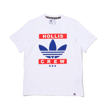 adidas RUN DMC TEE WHITE/BLACK/SCARLET GN5927画像