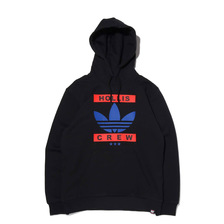 adidas RUN DMC HOODY BLACK/WHITE/SCARLET GN5929画像