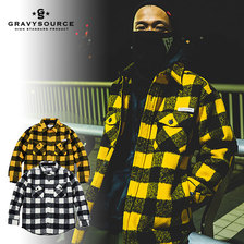 GRAVYSOURCE HEAVYNEL SHIRT JACKET GS20-AJK06画像