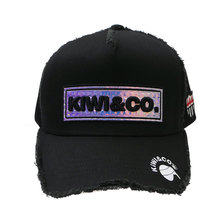 YOSHINORI KOTAKE DESIGN &times; KIWI&CO. TWILL MESH CAP 2 BLACK画像