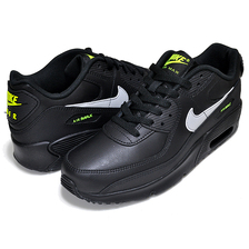 NIKE AIR MAX 90 GS black/lt smoke grey-volt CV9608-001画像