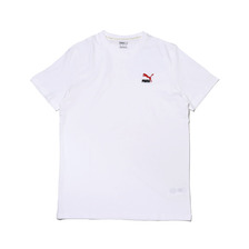PUMA CLASSICS EMBROIDARY TEE PUMA WHITE 596692-02画像