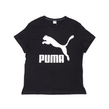 PUMA CLASSICS LOGO SS TEE PUMA BLACK 595958-01画像