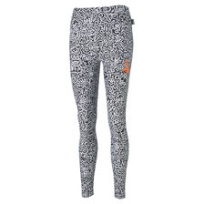 PUMA &times; MR DOODLE AOP LEGGINGS PUMA BLACK-AOP 598832-01画像
