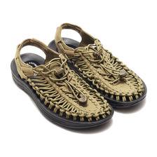 KEEN UNEEK ARMY/BLACK 1023054画像