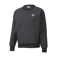 PUMA CLASSICS WOVEN CREW PUMA BLACK 598974-01画像