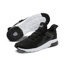 PUMA ELECTRON STREET ENG MESH PUMA BLACK-PUMA BLACK-CASTLE 369124-04画像