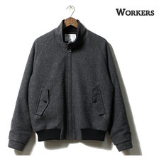 Workers Harrington Jacket, Herringbone Tweed画像