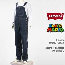 Levi's &times; SUPER MARIO COLLECTION PREMIUM OVERALL MARIO OVERALLS 79107-0002画像