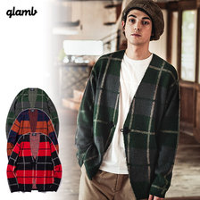 glamb Check cardigan GB0320-KNT10画像
