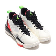 JORDAN BRAND JORDAN ZOOM '92 SAIL/BLACK-FLASH CRIMSON-ELECTRIC GREEN CK9183-100画像