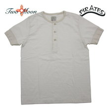 Two Moon no.20182 Henley neck tee画像
