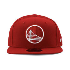 NEW ERA GOLDEN STATE WARRIORS 9FIFTY SNAPBACK CAP RED NE33700画像