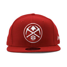 NEW ERA DENVER NUGGETS 9FIFTY SNAPBACK CAP RED NE33699画像