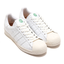 adidas SUPERSTAR FOOTWEAR WHITE/OFF WHITE/GREEN FW2292画像