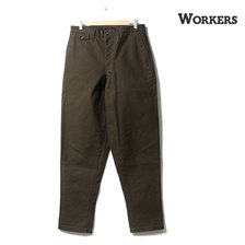 Workers Moonglow Trousers, Cotton Serge Khaki画像
