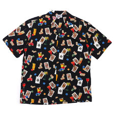 Pacific Legend Hawaiian Shirts BLACK 410-3898画像