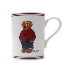 POLO RALPH LAUREN BEAR MUG CUP WHITE画像