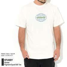 STUSSY Global Pigment Dyed S/S Tee 1904554画像