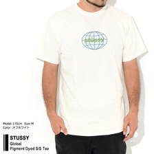STUSSY Global Pigment Dyed S/S Tee 1904554画像