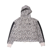PUMA CLASSICS CROPPED HOODY AOP GRAY 599192-99画像