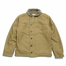 Buzz Rickson's N-1 KHAKI &ldquo;CVA-15 USS Randolph&rdquo; BR14713画像