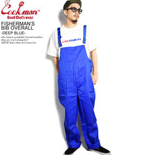COOKMAN FISHERMAN'S BIB OVERALL -DEEP BLUE- 231-01871画像