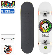 Blind Skateboards Rasta Reaper 8.125in 10511880画像