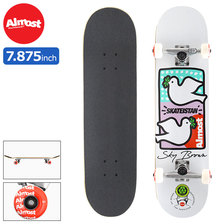 Almost Skateboards Sky Brown Double Doves Skateistan 7.875in 10523219画像