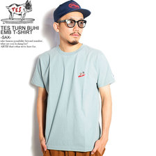 The Endless Summer TES TURN BUHI EMB T-SHIRT -SAX- FH-0574345画像