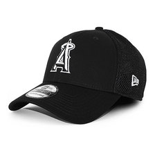 NEW ERA LOS ANGELES ANGELS 39THIRTY FLEX FIT CAP BLACK NR11591306画像
