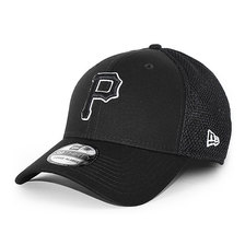 NEW ERA PITTSBURGH PIRATES 39THIRTY FLEX FIT CAP BLACK NR11591285画像