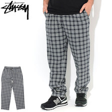 STUSSY Plaid Linen Bryan Pant 116438画像