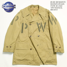 Buzz Rickson's MACKINAW,O.D. TYPE M-1943 "PW"STENCIL BR14675画像