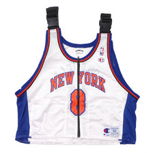 AWESOME BOY &times; Ichiryu made Remake Baseball Vest (NEW YORK) WHITE画像