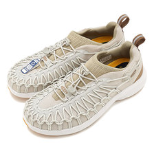 KEEN W UNEEK SNK SNEAKER Silver Birch/Safari 1023507画像