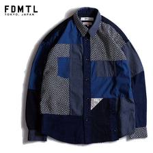FDMTL BORO PATCHWORK SHIRT RINSE FA20-SH33R画像
