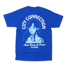 ON AIR City Connection S/SL Tee BLUE画像