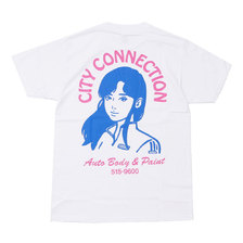 ON AIR City Connection S/SL Tee WHITE画像