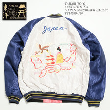 TAILOR TOYO ACETATE SUKA "JAPAN MAP/BLACK EAGLE" TT14650-190画像