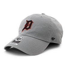 '47 Brand DETROIT TIGERS CLEAN UP CAP GREY B-RGW09GWS-SM画像